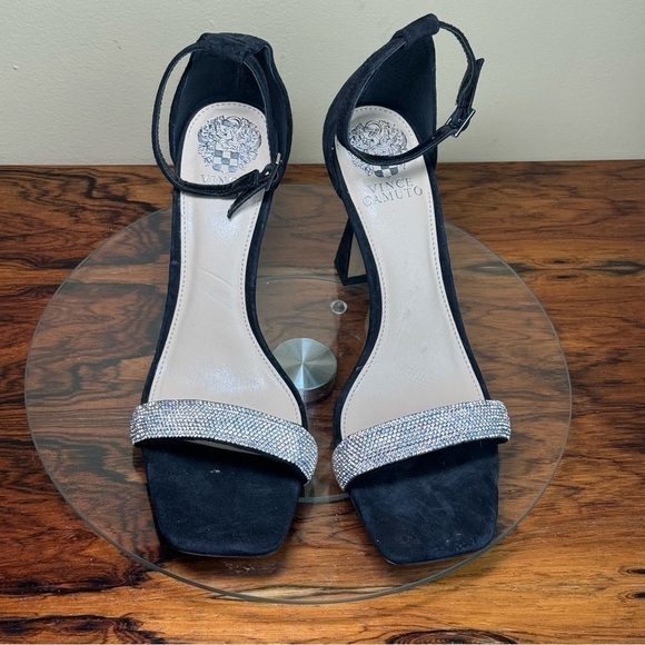 Vince Camuto Relasha Sandal in black Rhinestones - Picture 10 of 16